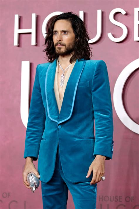 jared leto em casa gucci|house of Gucci red carpet.